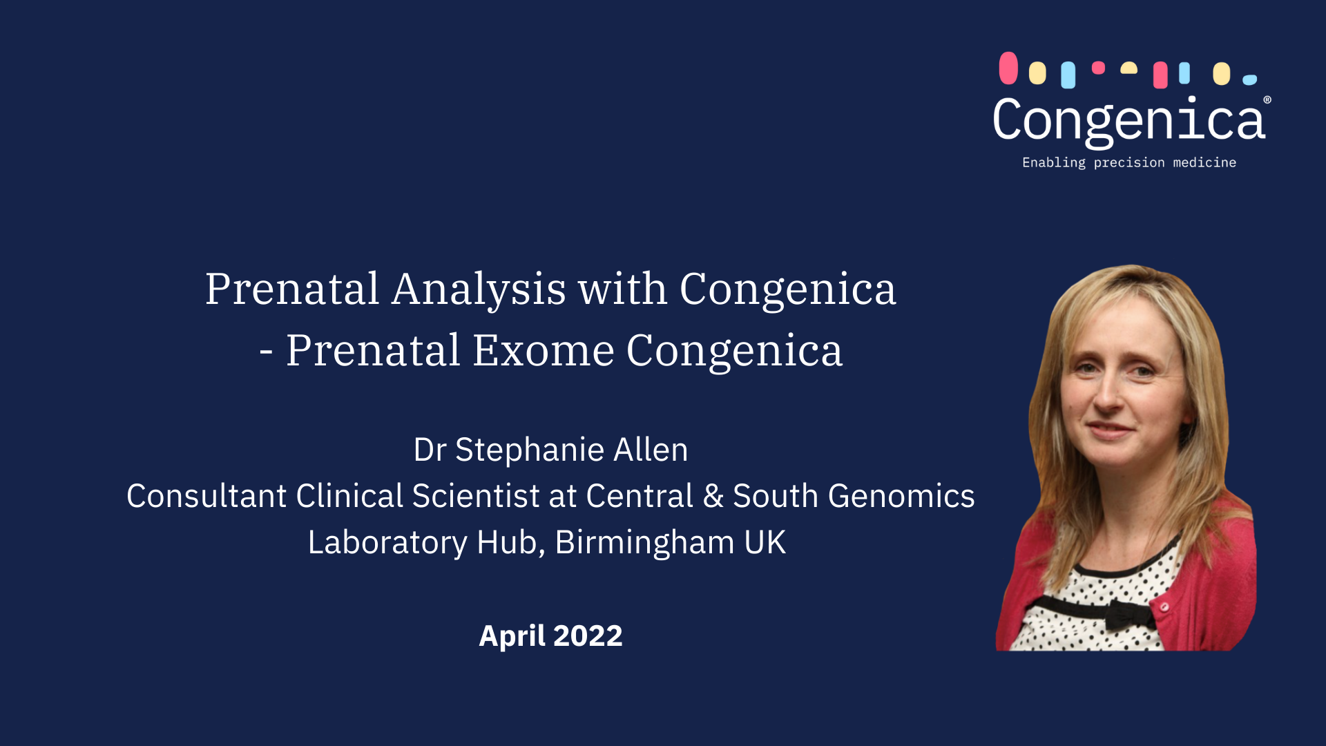 Prenatal Analysis with Congenica Prenatal Exome Congenica